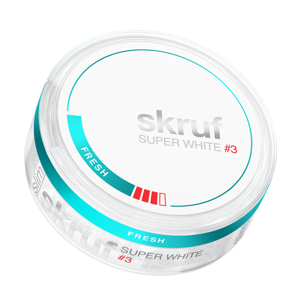 SKRUF Super White #3 Fresh